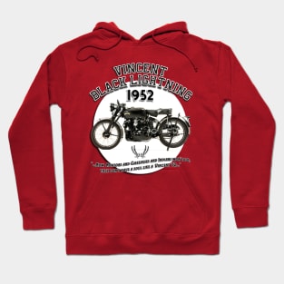 VINCENT BLACK LIGHTNING 1952 Hoodie